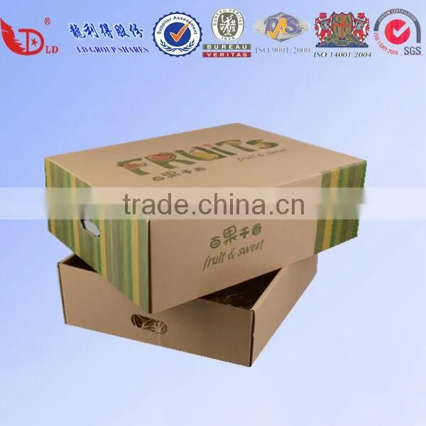 Apple/banana Corrugated Carton Fruit Box for Packaging photo-4