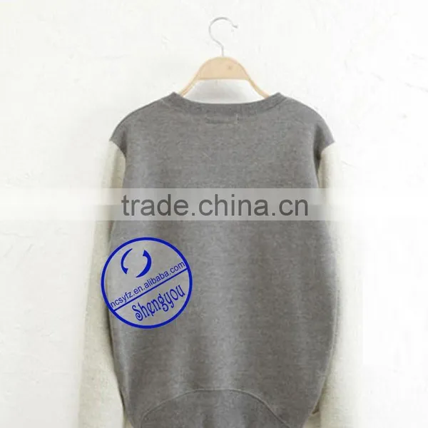Wholesale Custom Women's Crewneck Sweatshirt With Printed photo-2