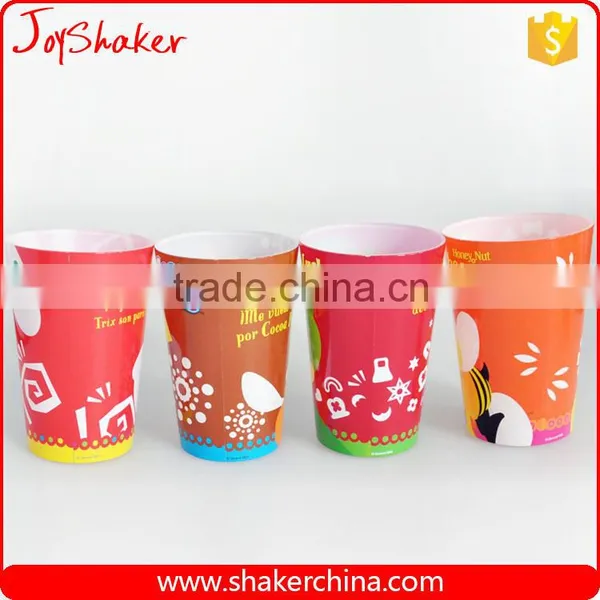 Hotel Clear Plastic Cup With Custom Logo,BPA Free 400ML Clear Plastic Water Cup photo-3