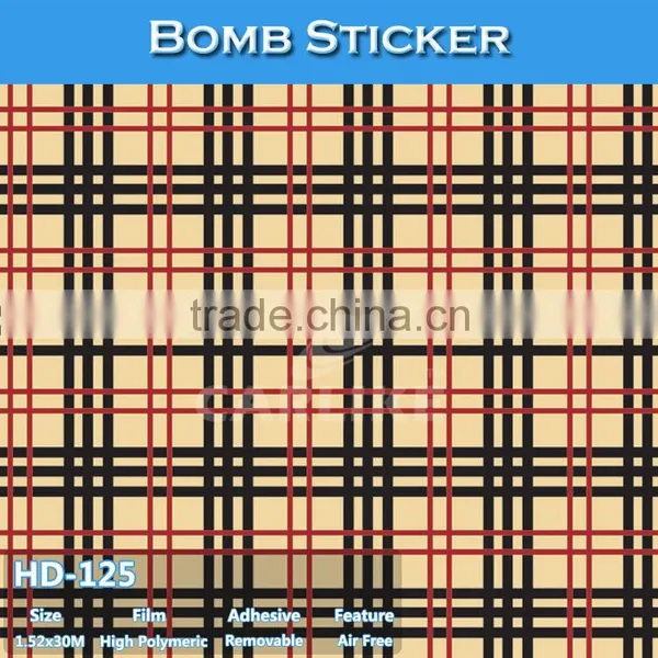 HD-120 CARLIKE Air Bubble Free Fresh Car Vinyl Bomb Sticker Auto Body Color Sheet photo-6