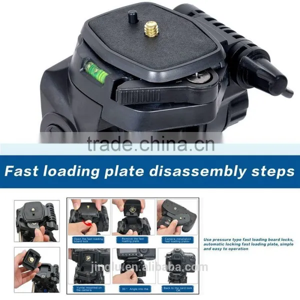 Q-111 Professional Stylish Camera Tripod &Ball Head for DSLR Camera photo-6