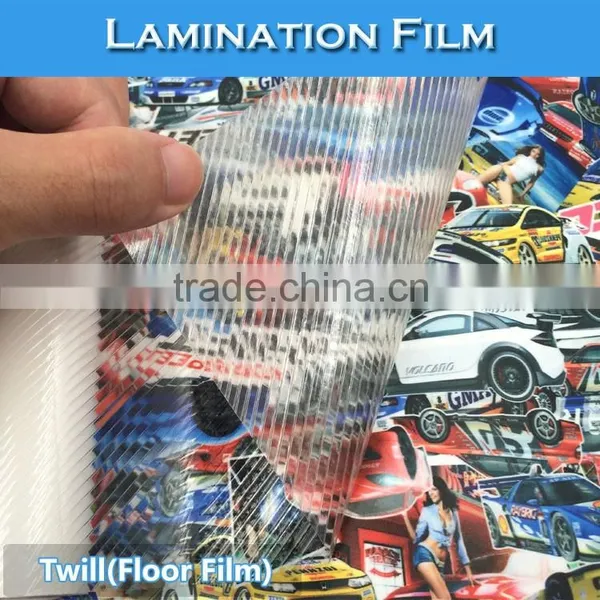 SINO Printing Material PVC Roll Cold Lamination Flooring Film photo-3