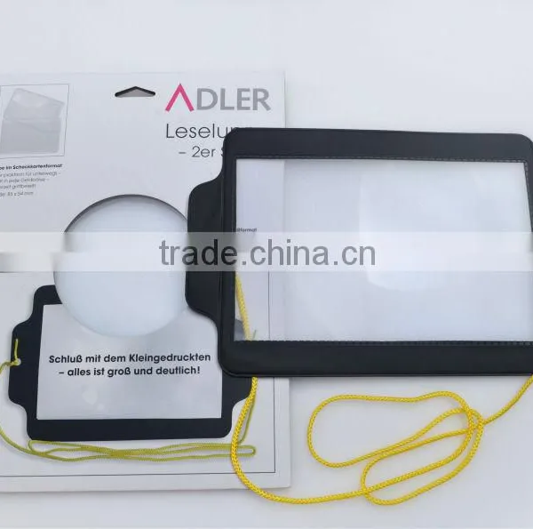 Full Page Magnifier / Hand Free Magnifying Sheet / Hand Free Magnifier