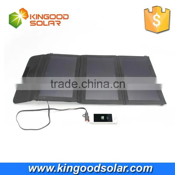 2016 New Design PVC Fabric Mini Usb 18w Portable Solar Panel Charger for Samsung Mobile Phone photo-5