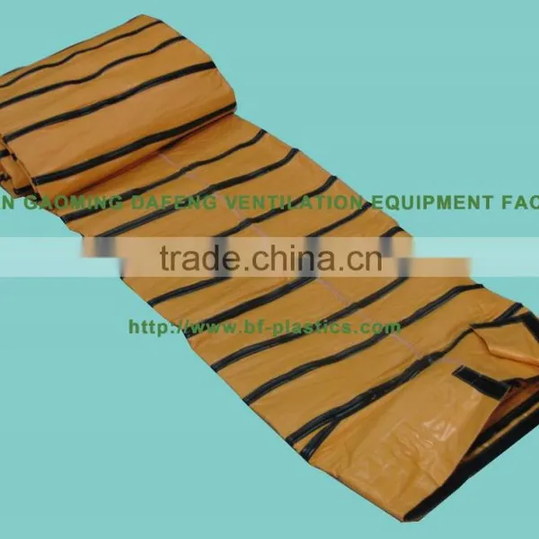 Lay Flat Insulated Air Vent Duct With Zipper and Velcro Coupling photo-2