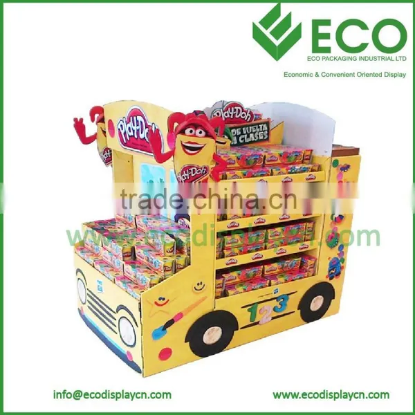 Corrugated Cardboard Pellte Display, Supermarket Advertising