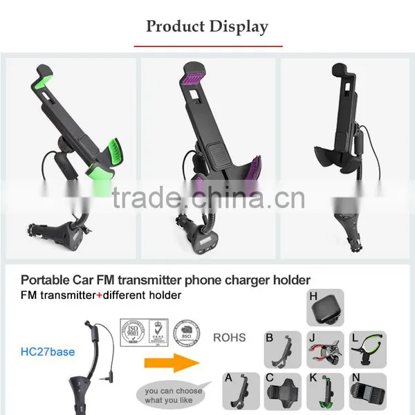 Wholesale Car Charger Adapter 2.1A Dual USB Wholesale FM Transmitter photo-4