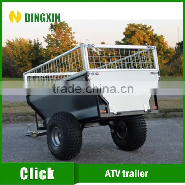 Small China Atv Trailer With 300mm Height Cage photo-2