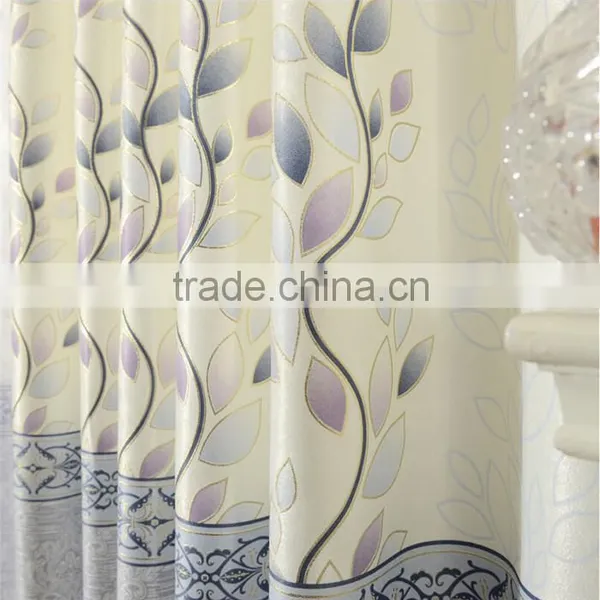 Kids Curtains Design Raw Silk Fabric Window Curtains photo-4