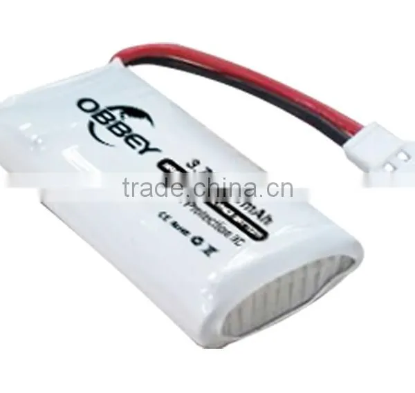 1S1P 3.7v 380mAh Lithium Polymer Battery for RC Drones photo-6