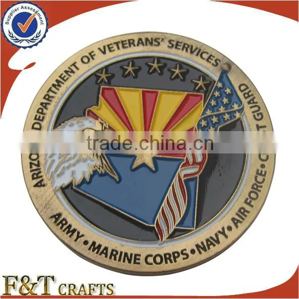 Kuwait Souvenir Custom Designed Metal Coin Die for Wedding Gifts photo-5