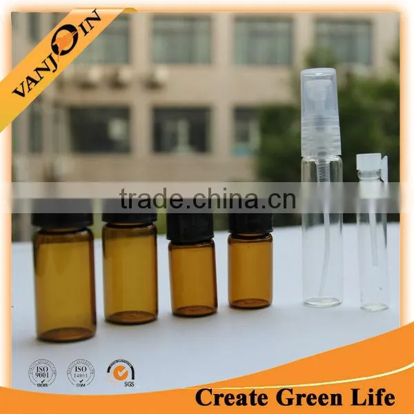 3ml Amber Glass Tubular Vial