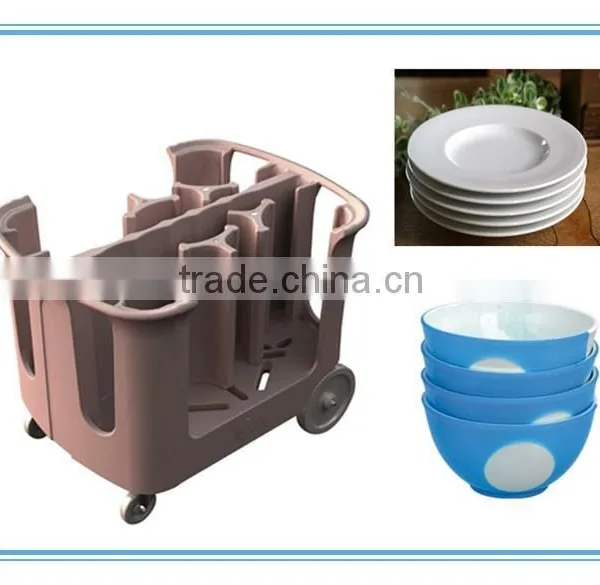 High Quality Roto-molded Adjustable Plate Caddies With Four Towers photo-4