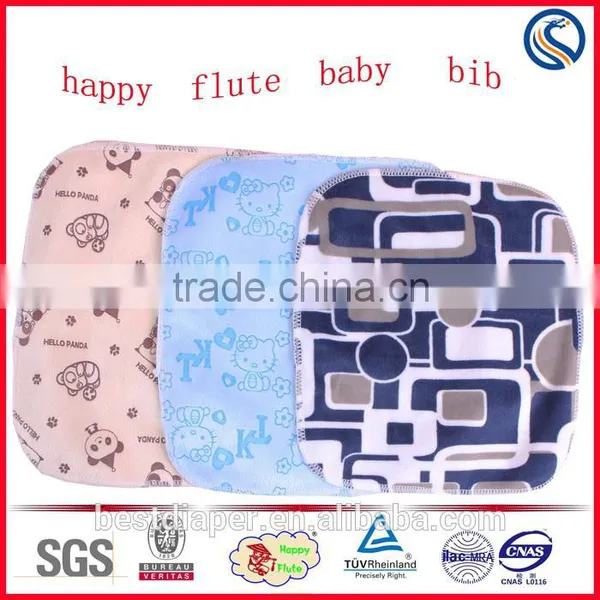 Happyflute Washable Reusable Baby Bib Hot Sale