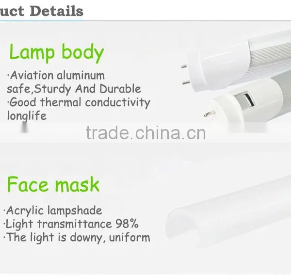 Shenzhen Professional Lighting Factory Led Tube Light T8 1.2m 4ft 18w UL Tube photo-2