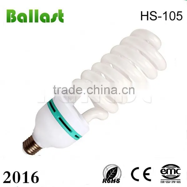 Half Spiral 105W Studio Lamp for Soft Box High Luminous Output