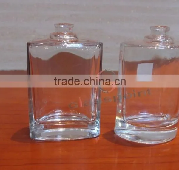 Square Cosmetic Glass Bottle