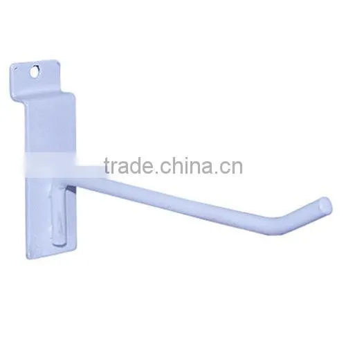HIGH QUALITY NEW SLATWALL 6" BLACK PEG HOOKS METAL HANGER PEG HOOKS photo-2