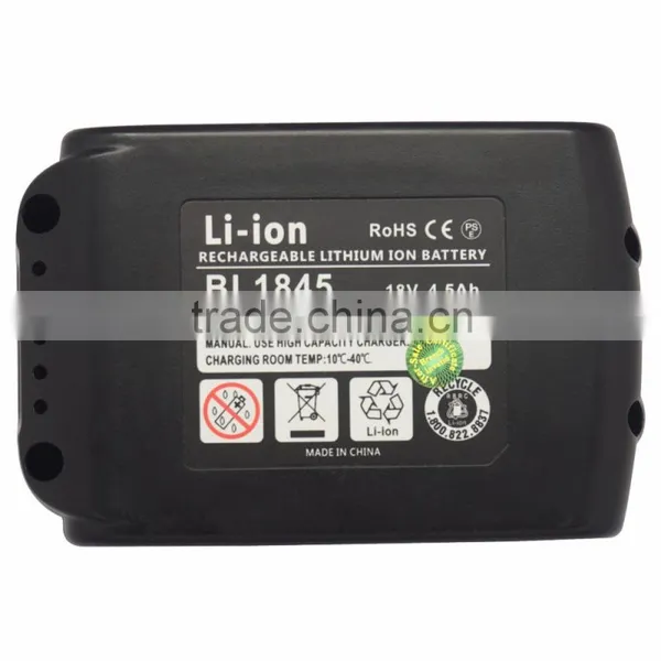 Battery for Makita BL1845 18V 18 Volt Lithium-Ion Replacement Batteries 4.5Ah LXT Battery photo-5