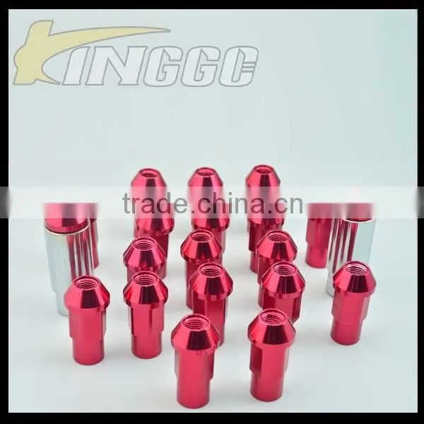 20pcs 50mm Racing Wheel Bolt Lock Lug Nuts for Car photo-2