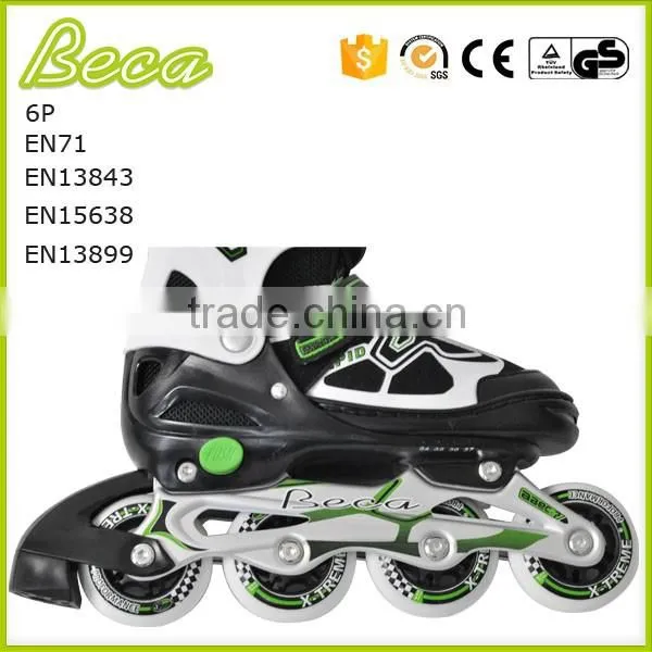 Manufacturer Sales 4 Colors ABEC 5 Bearing Green Inline Skate Shoes photo-5