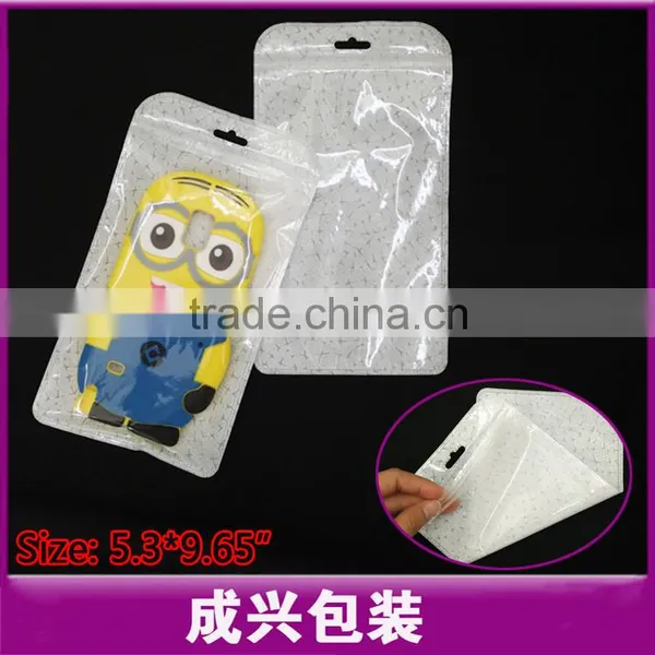 Zipper Top Plastic Bags for Cartoon Silicone Mobile Phone Cases/stationery Plastic Bags for Cement Packaging/flap-lock Poly Bag photo-6