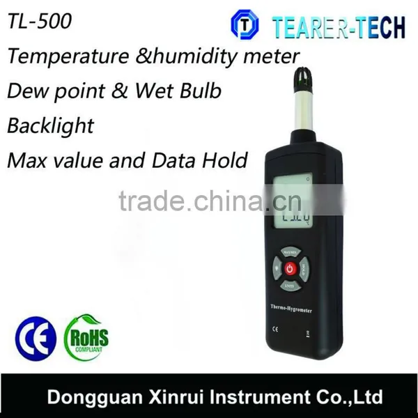 Handheld Digital Sauna Thermometer and Hygrometer Fashion Shape TL-500 photo-5