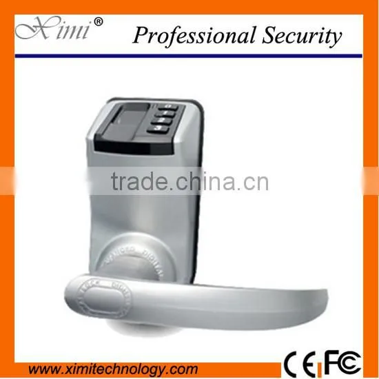 Cheap Biometric Fingerprint Door Lock With Keypad and Metal Key for 120user Access Control System Adel3398 photo-2