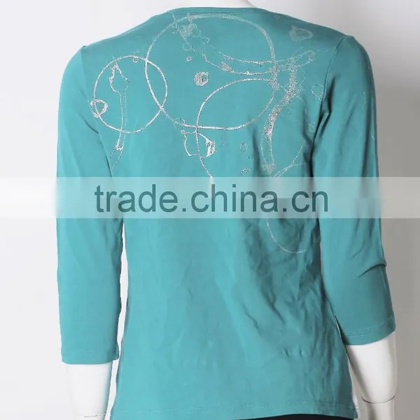 2014 Mix and Match Fashion Soft and Thin All Cotton Leisure Women Sweater photo-2