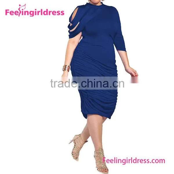 Fashion Cocktail Patterns Plus Size Prom Dresses photo-4