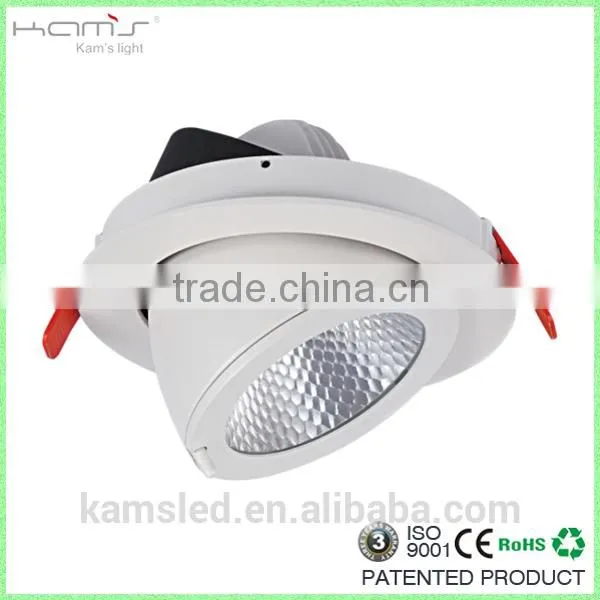 SAA Approved Cut Out 145-150mm 20w 25w Round Dimmable Led Downlight With 360deg Adjustable Shop Light photo-3
