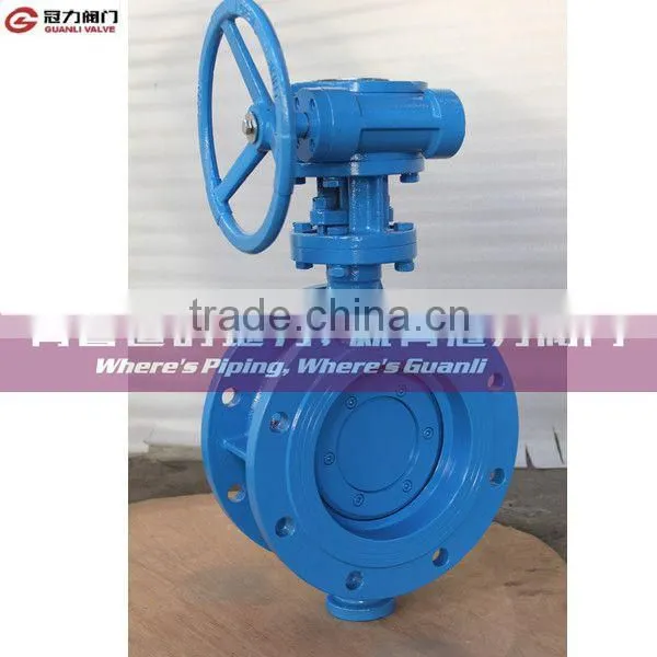 WCB Double Flange Triple Offset Butterfly Valve photo-2