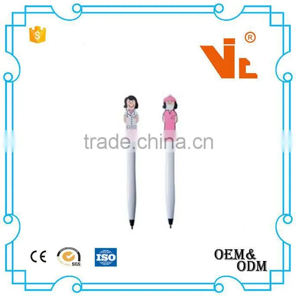 V-GF019 Plastic Doctor Shaped Ball Pen photo-3