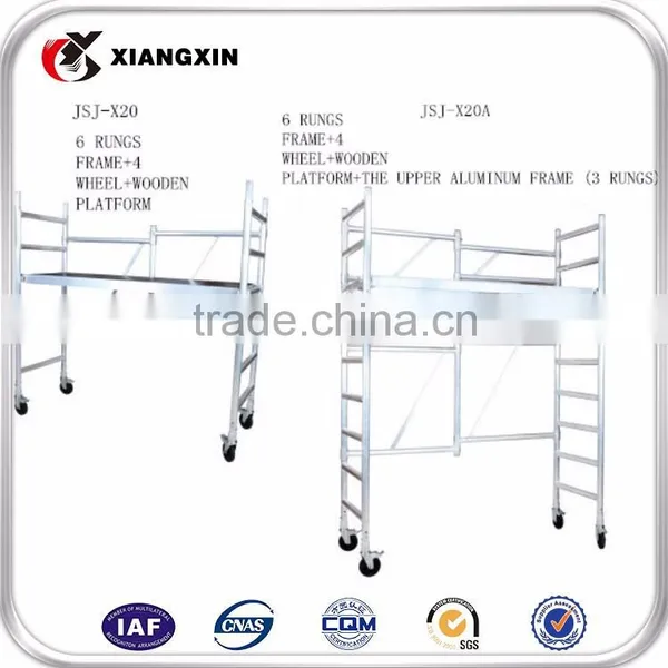 bracket system indoor tubular model shrink wrap scaffolding