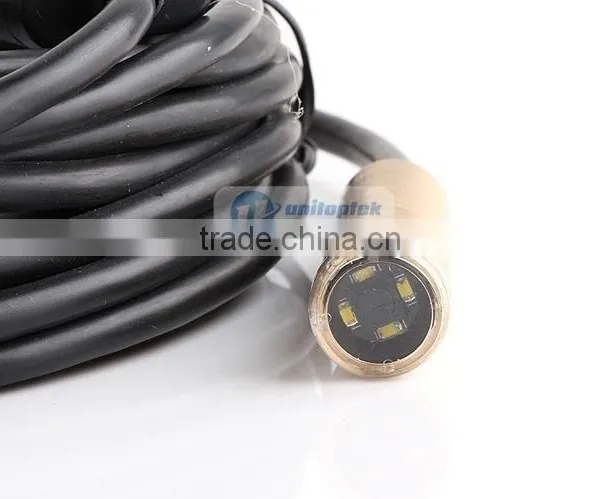 5m Waterproof USB Tube Wired Drain Inspection Camera Snake Camera Waterproof Wire Endoscope 4 White LEDs photo-3