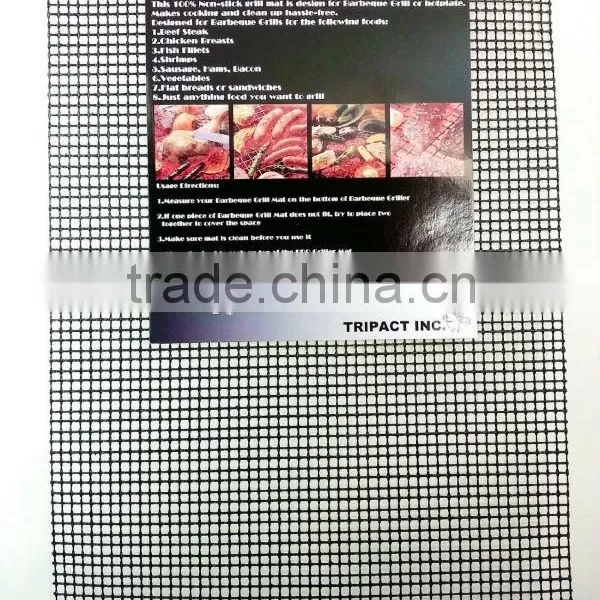 High Quality Reusable Non-stick Microwave Oven Grill Mesh Basket Pizza Mesh photo-3