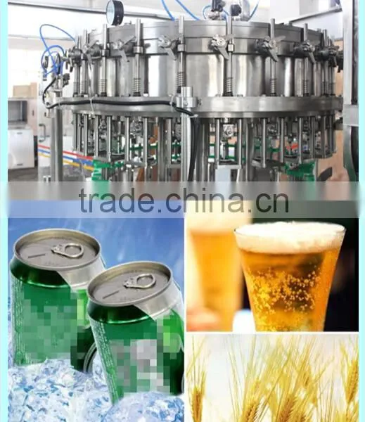 Aluminium Can Drink/beer Making Machinery/cola Tin Can Filling Machine