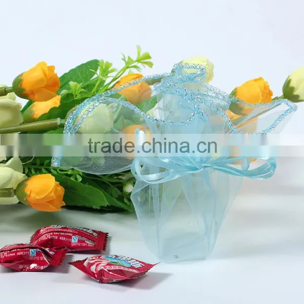 Drawstring Organza Jewelry Pouch Bag,Round Organza Gift Pouch Quality Choice photo-2