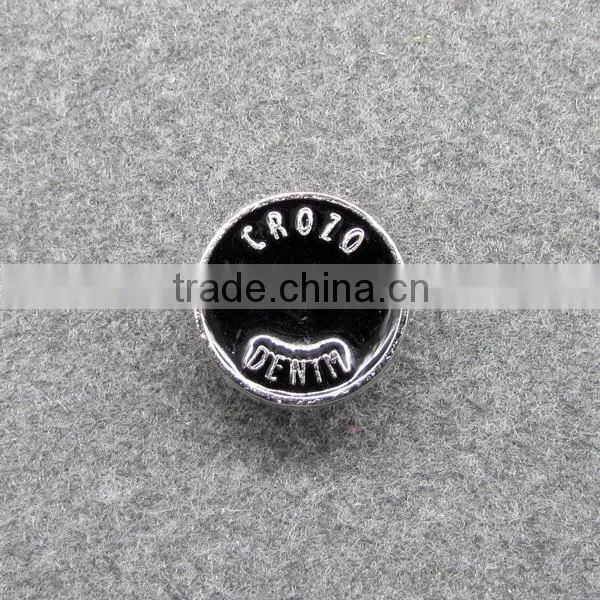Painted Alloy Jeans Button photo-2