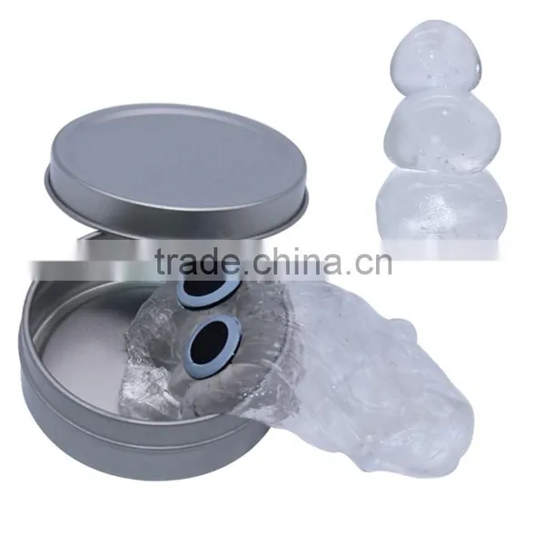 Kids Educaitonal Toys Therapy Putty Crystal Slime Glass Clear Transparent Slime Putty