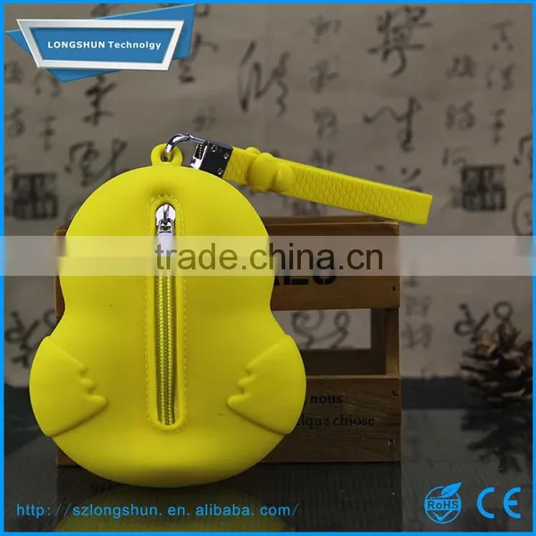 Silicone Lovely Donald Duck Pattern Coin Pouch/wallet/purse photo-5