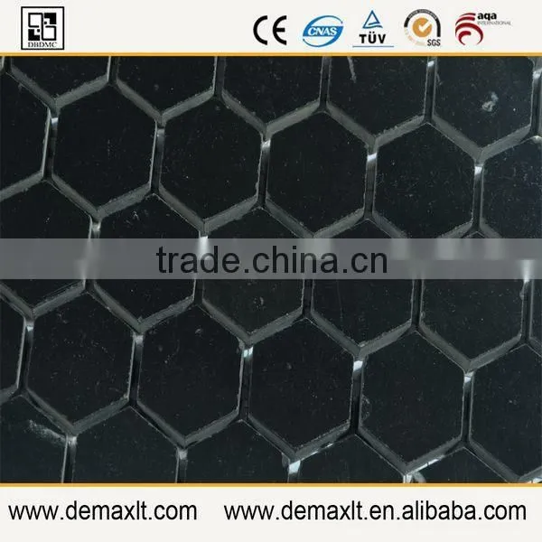 Hexagon Marble Mosaic With Waterjet photo-4