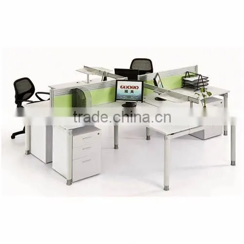 High Quality Mordern Design Desk Base Office Metal Frame Table Call Center Cubicle Office Workstation photo-6