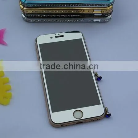 Color Full Cover Tempered Glass Screen Protector Mirror Color Screen Protector