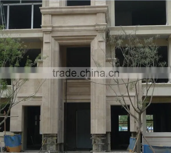 Bank Building Facade Decoration Limestone Exterior Wall Designs photo-6