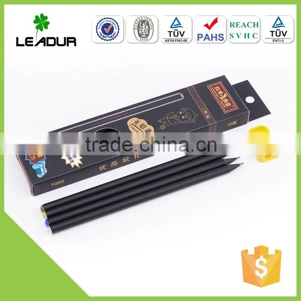 Hot Selling Cheap Bulk Black Wooden Pencil photo-4