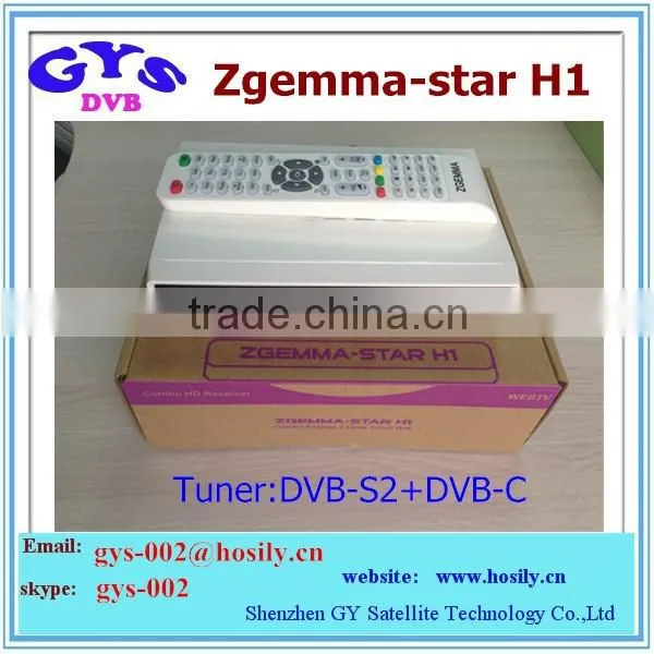 hd Satellite Receiver With Cccam Zgemma Star h1 Satellite tv Receiver