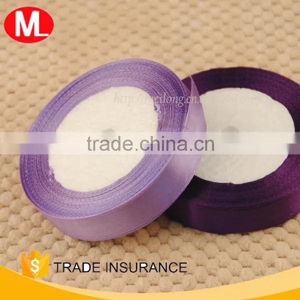 Polyester satin ribbon