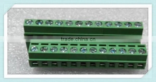 5.0mm Pitch PCB Screw Terminal Block KDG128 300V 12A With UL, CE, Rohs Approved photo-4