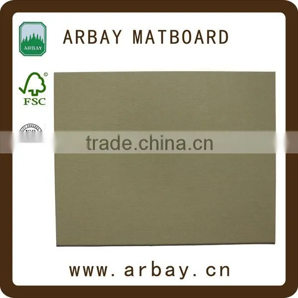 Wholesale 2.0mm White Core Linen Uncut Matboard for Decorative Photo Frames photo-2